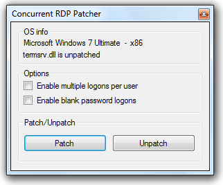 rdp concurrent windows 10 termsrv